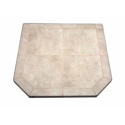 American Panel 40 sl c Carmel Tile Single Cut Corner Stove Board 40 Inch x 40...