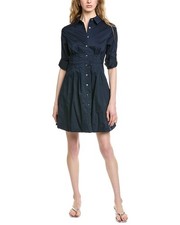 Nanette Nanette Lepore Shirtdress Women's Blue 12