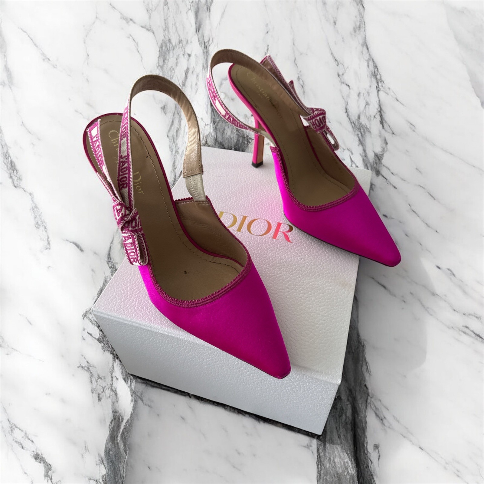 Christian Dior Heels US 9.5 Hot Pink With Original Box. MSRP $1390
