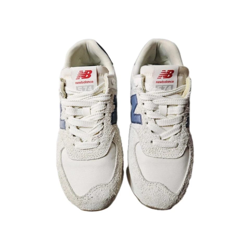 Zapatilla deportiva New Balance 574 Unisex WL574ZQA Plataforma Moonbeam Sea Salt Talla 7W/5,5 M Foto 4 de 4