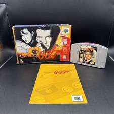 008 GoldenEye Nintendo N64 , 1997 COMPLETE IN BOX CIB W/ Manual Tested