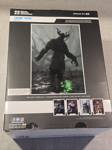 Mcfarlane Swamp Thing Action Figure DC Multiverse 12" New 52 - 22 Moving Parts - Picture 3 of 3