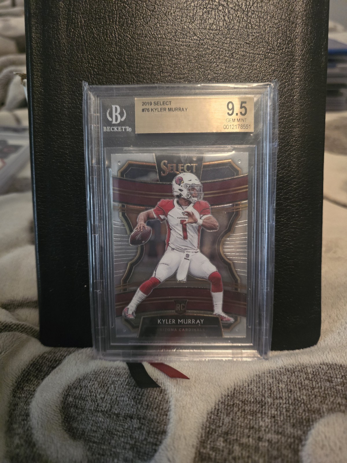 2019 PANINI SELECT SILVER PRIZM KYLER MURRAY #76 RC ROOKIE BGS 9.5 GEM MINT