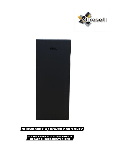 onn. Replacement Subwoofer  for 5.1 Ultra-Slim Soundbar System 100135498