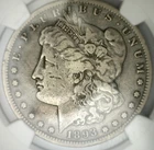 RARE COIN 1893-S Morgan Silver Dollar Certified NGC Graded F15 Sought After $1