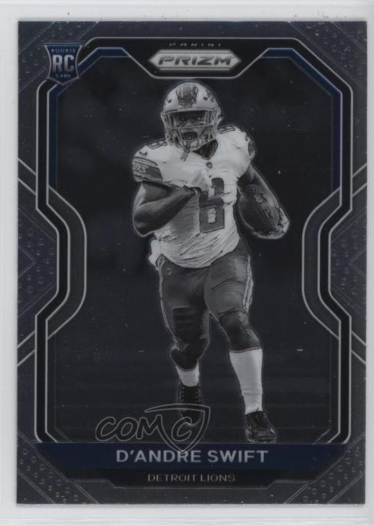 2020 Panini Prizm Rookie Variation SP (Negative) D'Andre Swift #358 0wl9