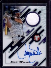 LARRY WALKER 2025 Topps Pristine Pieces Game Jersey Autograph Auto #PPAR-LW