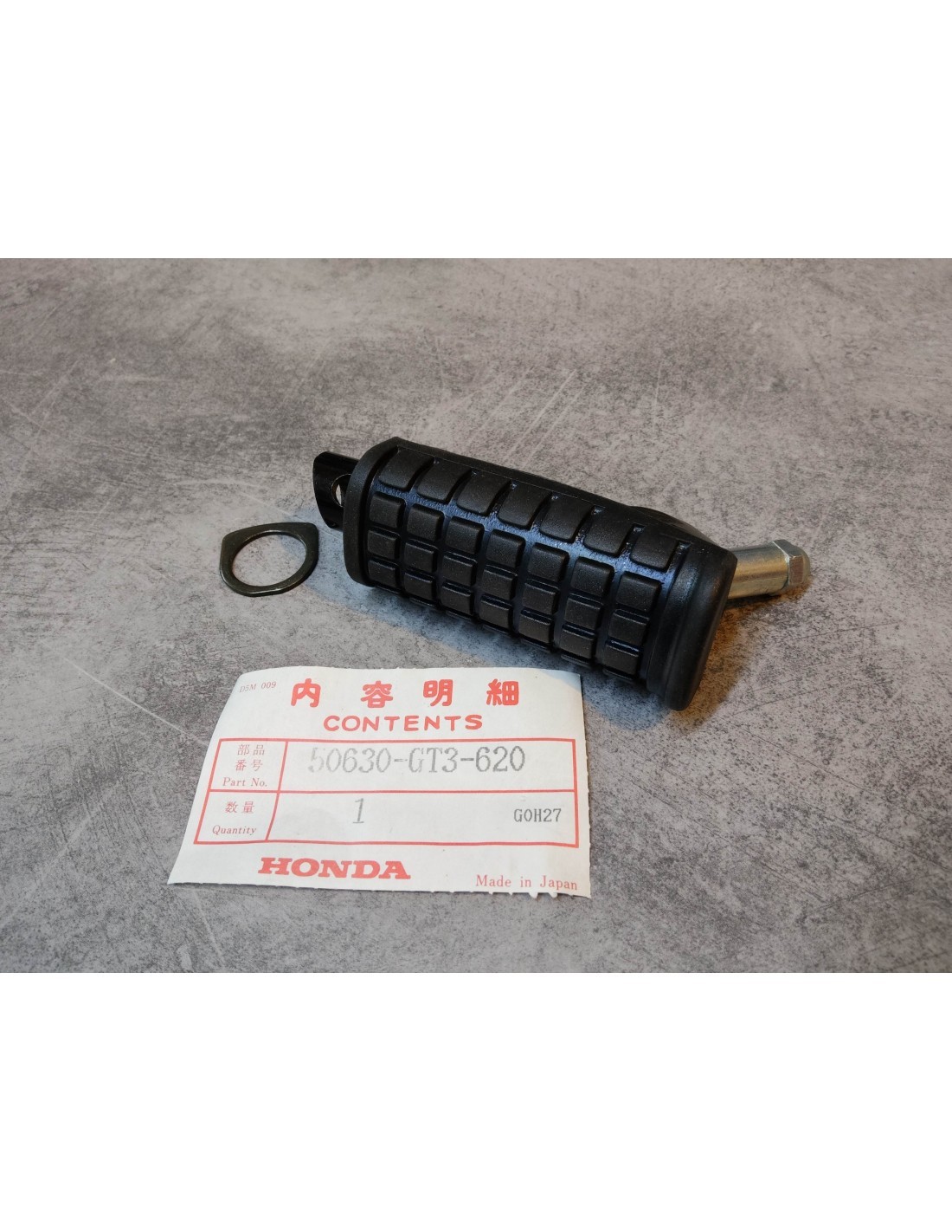 Tige repose-pieds NSR50AK Honda pour réparer le repose-pied avant droit cassé