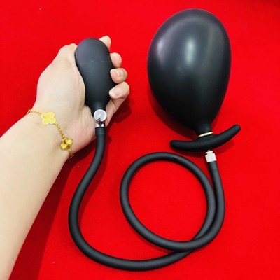 Größere aufblasbare Stecker Silikon Riesige Pump Plug Expandable Sounds Enhance