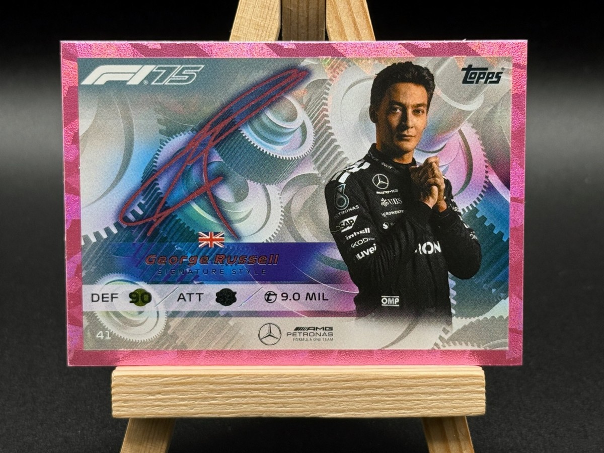 Pick Your Card* 2025 Topps Turbo Attax F1 - Pink Parallels | eBay