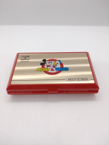 Nintendo Game Watch Mickey Mouse & Donald LSI LCD getestet funktioniert selten