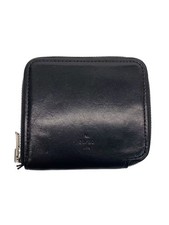 20 80 Bi-fold wallet Leather BLK Plain Men's