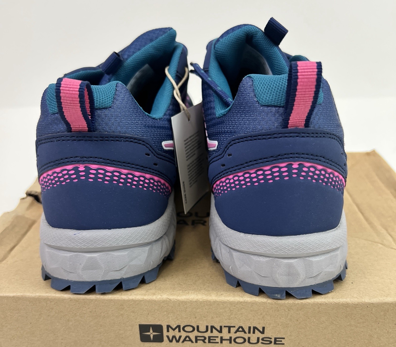 Mountain Warehouse Lakeside Trail Blue Waterproof Hiking Shoes Women's Size 8 image 4