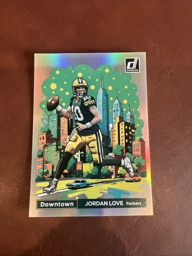 2024 Panini Donruss Downtown Jordan Love Case Hit Packers SP #5