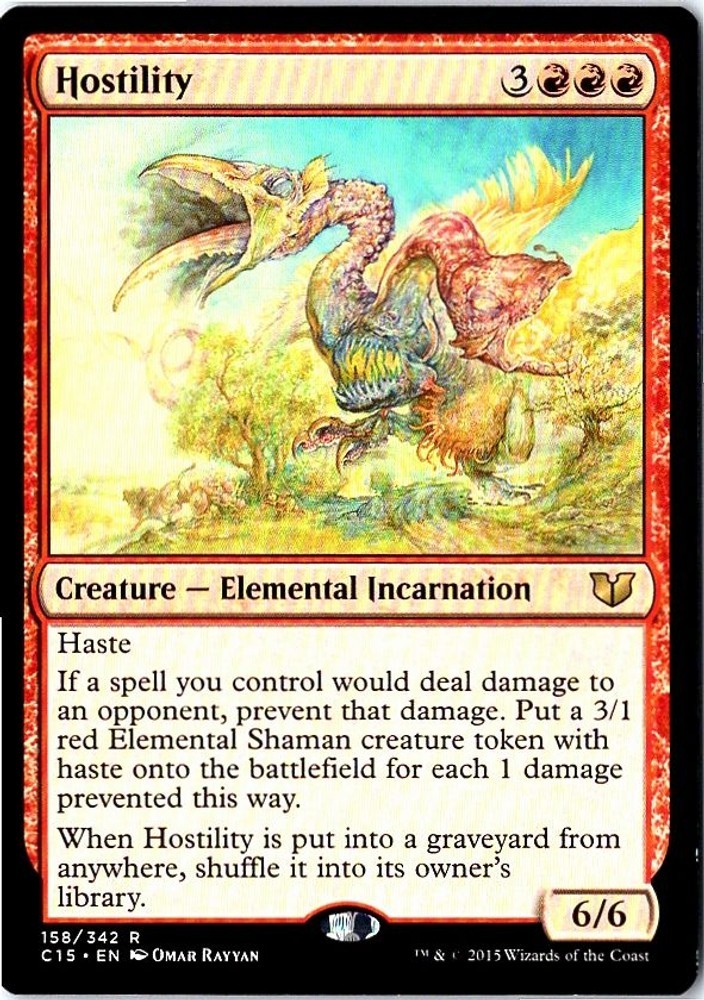 Hostility 158 Commander 2015 NM