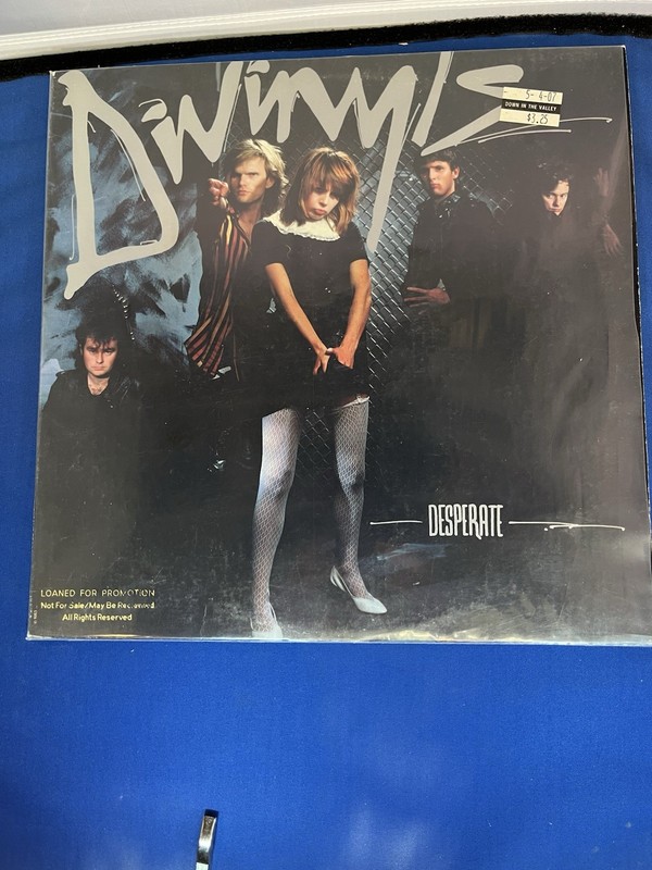 DIVINYLS DESPERATE 1ST PRESS PROMO ONLY-MINT BFV-41404 LP