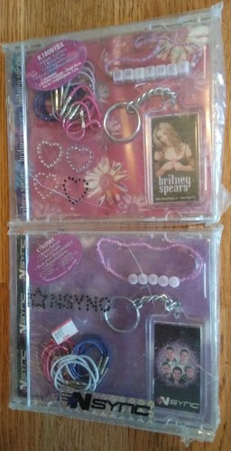 Nsync Key Chain NSYNC Unused Justin Timberlake Keychain Memorabilia Tattoos Bracelet CD ...