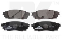 Nk Bremsbelagsatz Scheibenbremse 2245118 FüR Lexus Rx 200T AGL20R AGL20_ Awd 300