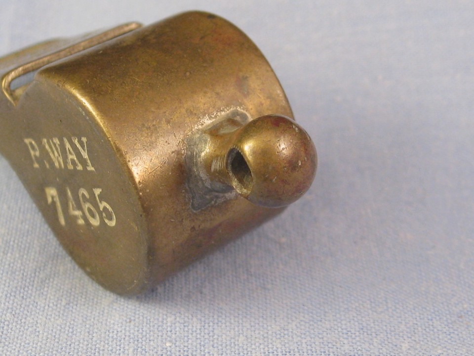 G.W.R GREAT WESTERN RAILWAY TRAIN VINTAGE WHISTLE ESCARGOT J HUDSON P ...
