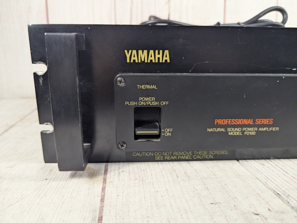ヤマハSOUND POWER AMPLIFIER MODEL P2100 YAMAHA P2100 Commercial Power Amplifier for PA From Japan | eBay