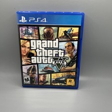 Grand Theft Auto V GTA 5 PS4 PlayStation 4 Rockstar Games no disc