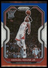 2020-21 Panini Prizm #80 Danuel House Jr. Red, White and Blue Prizms