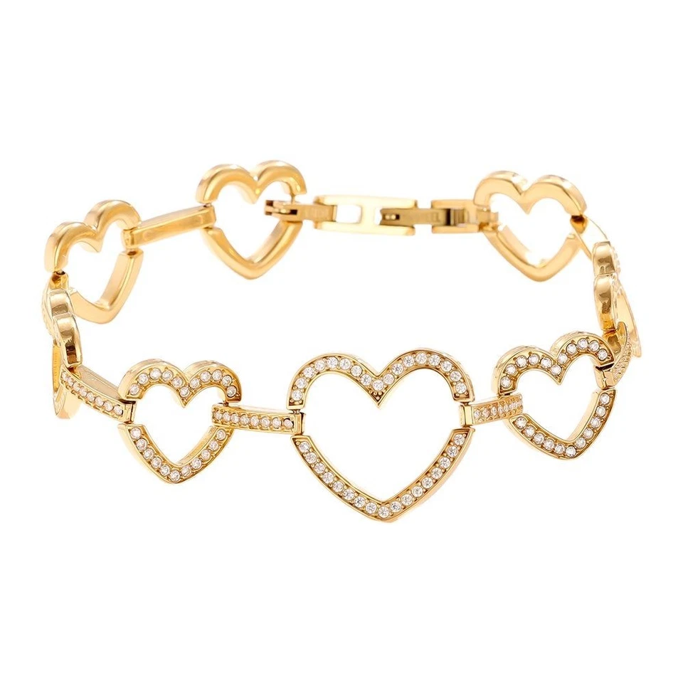 19cm Diamond Hearts Armkette - Bild 2 von 3