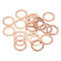 22X Kupfer-Unterlegscheiben 20X28X1,5Mm FüR Dichtringe Flach