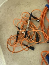 Lot of 5 Corning Fiber Optic Cables 62.5/125 Micron And Other Misc Cables