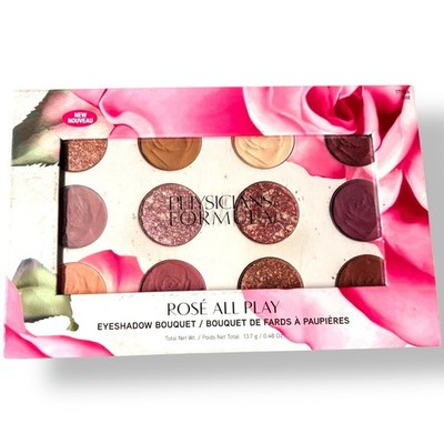 Physicians Formula Rose All Play Eyeshadow Bouquet Palette 12 Shades NIB