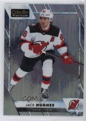 2023-24 O-Pee-Chee Platinum Arctic Freeze 4/99 Jack Hughes #10 3ir