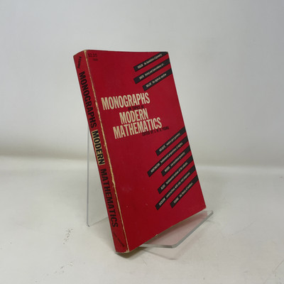 Monographs on Topics of Modern Mathematics by J. W. A. Young PB First Thus  Very