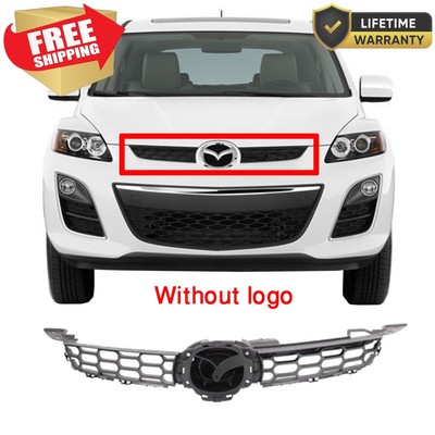 For 2007 2008 2009 New Front Primed Black Grille Mazda CX-7 Plastic MA1200180