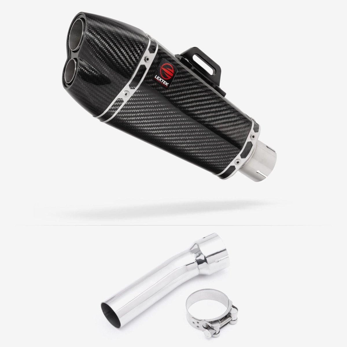 Lextek Slip-on Stainless Steel 210mm Exhaust for BMW R 1200 GS 13-18