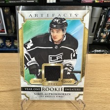 2020-21 Upper Deck Artifacts Year One Rookie Sweaters Nikolai Prokhorkin #RS-NP