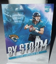 2021 Panini Absolute - By Storm Trevor Lawrence #BST-1 (RC) Jacksonville Jaguars