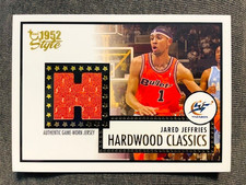 2005-06 Topps 1952 Style Jared Jeffries Hardwood Classics Game Used Worn Jersey