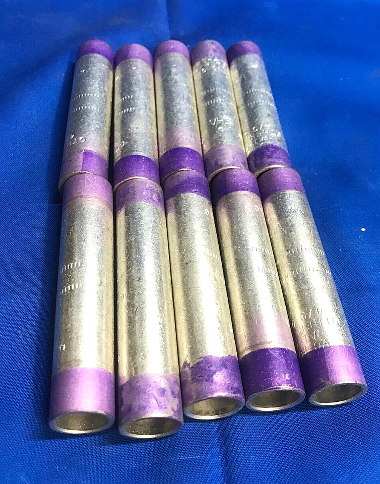 PALME DE COMPRESIÓN DE COBRE CUADRADO D P/N: 43902 BARRIL LARGO VHS 4/0 (CAJA DE 10) Foto 3 de 4