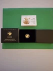 2021 W. Mint American Eagle One - Tenth Ounce Gold Proof Coin With COA  21EEN.
