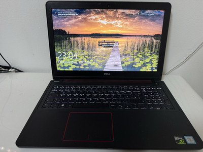Dell Laptop 15-15,9 Zoll Intel Core i7 NVIDIA GeForce GTX Schwarz/Rot