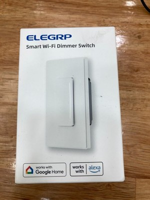 ELEGRP DTR30 Smart Wi-Fi Dimmer Switch (3-way) BLACK -BRAND NEW!!!!!