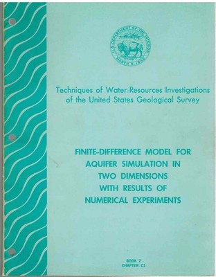FINITE-DIFFERENCE MODEL FOR AQUIFER SIMULATION IN TWO DIMENSIONS USGS Book 7 C1