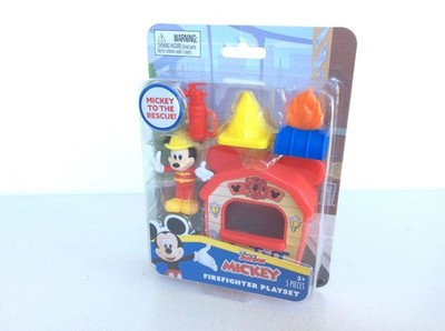 Disney Junior Mickey Firefighter Playset, 5 Pieces Just Play