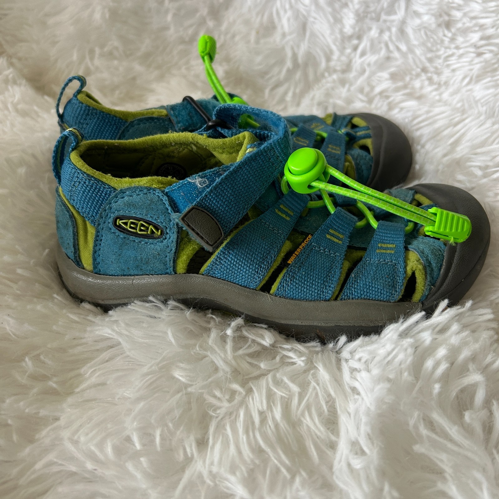 Sandali da trekking Keen bambino taglia 13 bambino blu scarpe acqua unisex