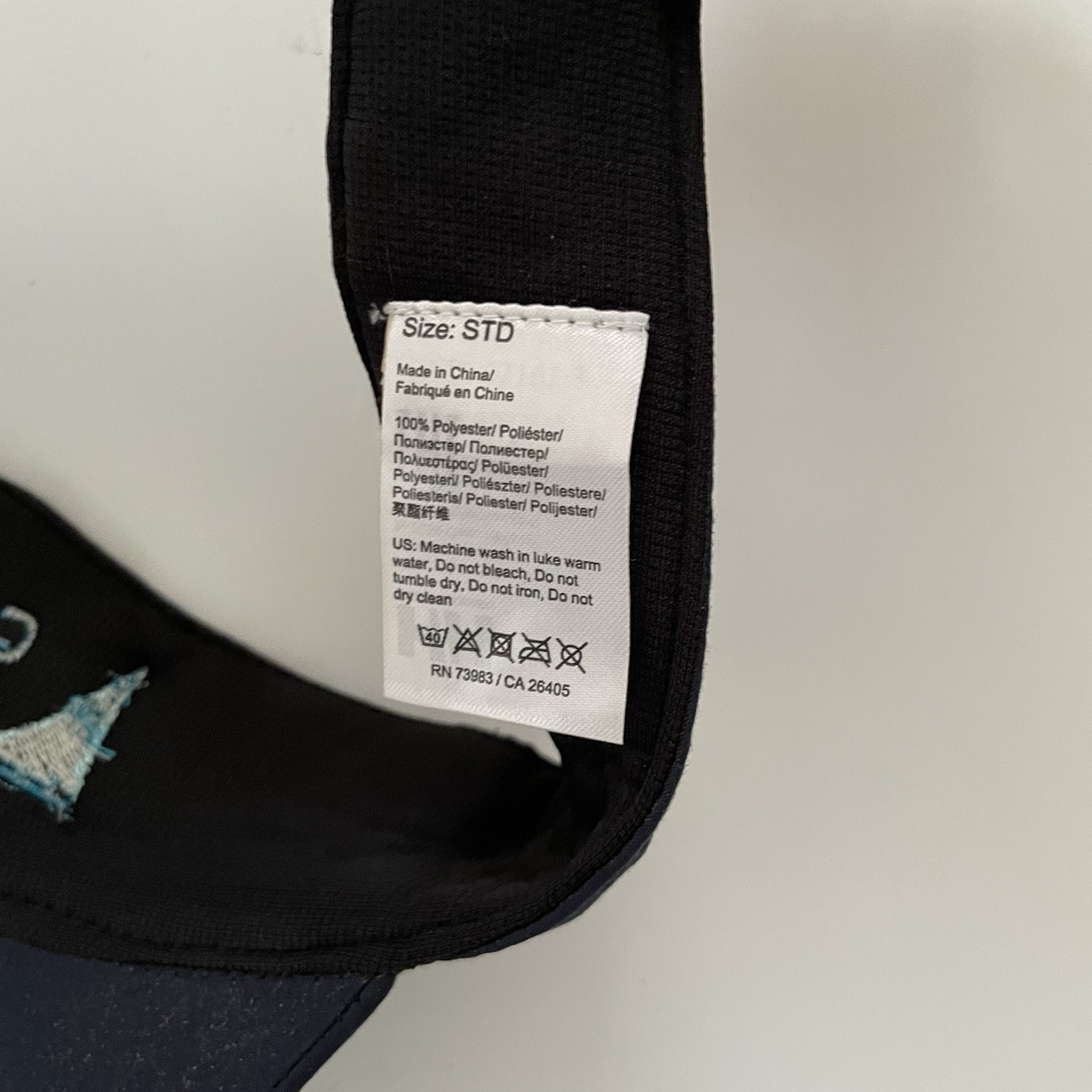 Helly Hansen Captain’s Table Visor Sun Hat Navy A… - image 7