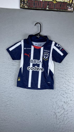 Monterrey Trikot Mädchen 18 blau Liga MX Fußball Puma DryCell Tecate 18 Rayados - Bild 1 von 12