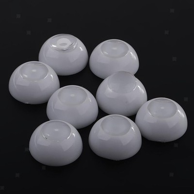 4 Paar 18mm halbrunde hohle Puppe Augen 10mm Iris Puppen Dollfie diy