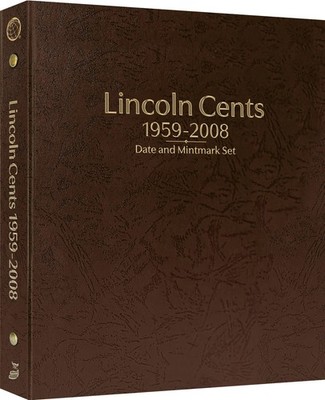 Whitman Prestige  Coin Album - Lincoln Cents: 1959-2008 Date & Mintmark Set