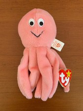 Ty Inky The Octopus Beanie Baby 1993 1994 Tags