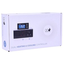 D-D Dual Heating and Cooling Controller UK with High / Low Temp Alarm & Digital